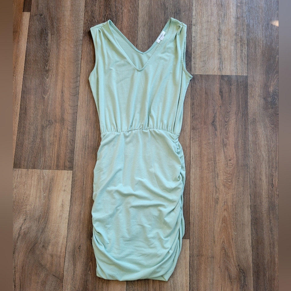 Nine West Sleeveless Mint Midi Dress
